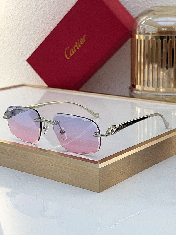 Cartier Sunglasses AAAA-6287