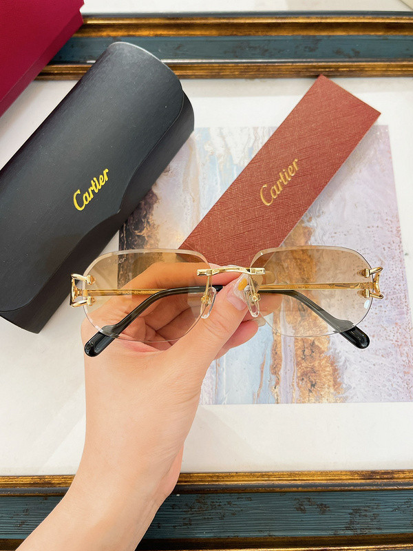 Cartier Sunglasses AAAA-6052