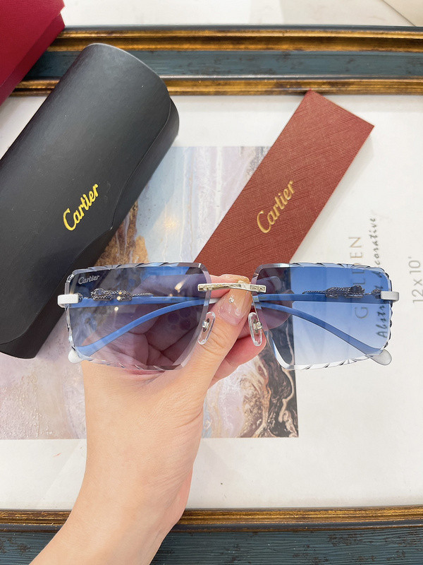 Cartier Sunglasses AAAA-6126