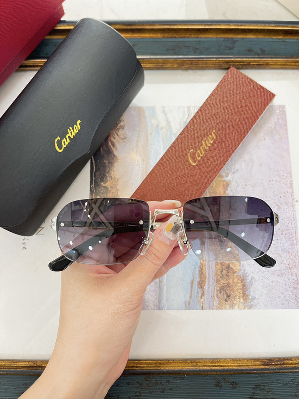 Cartier Sunglasses AAAA-6034
