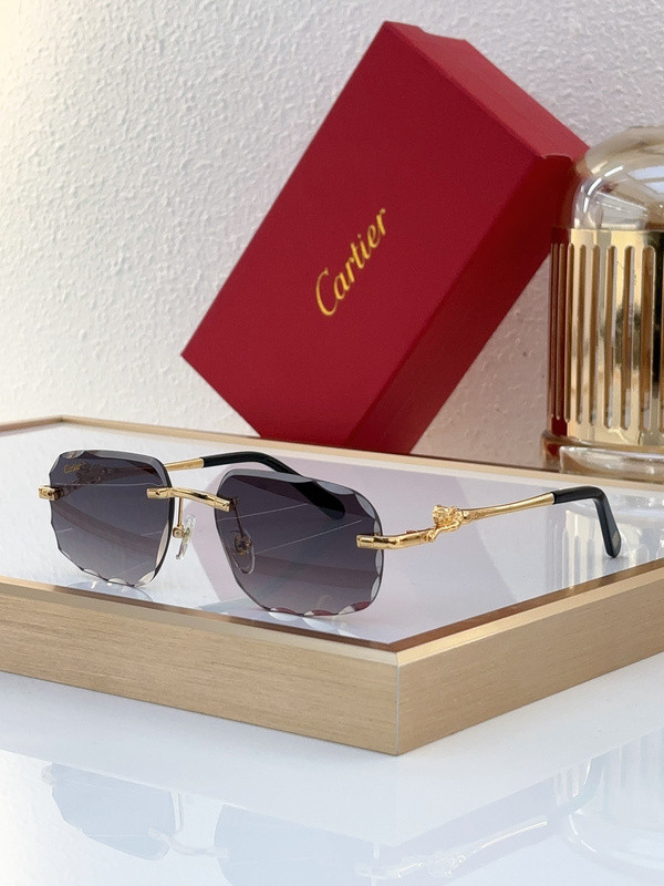 Cartier Sunglasses AAAA-6358
