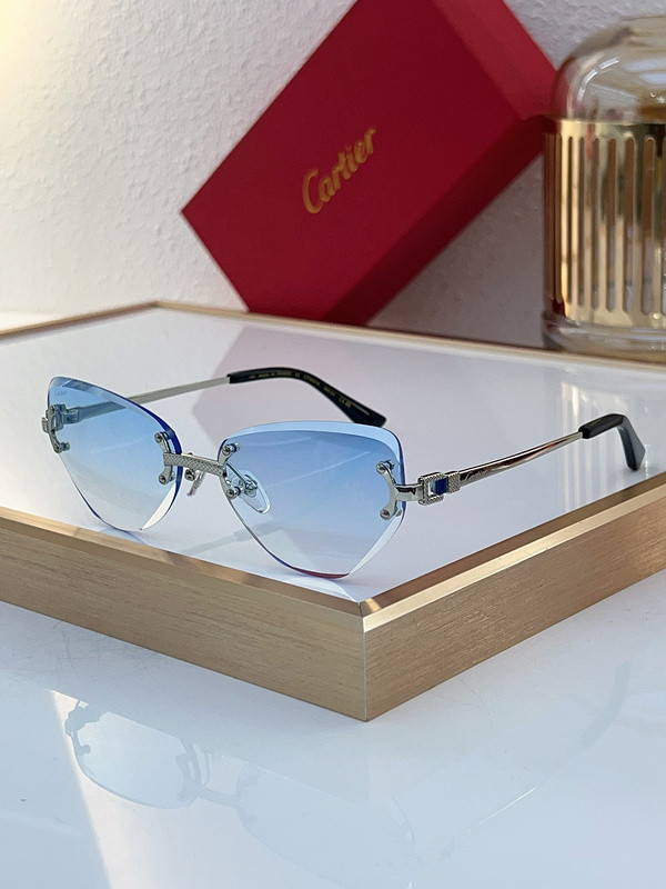 Cartier Sunglasses AAAA-6803
