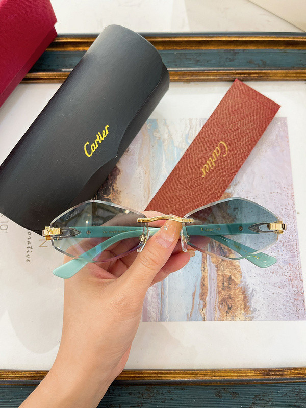 Cartier Sunglasses AAAA-6198