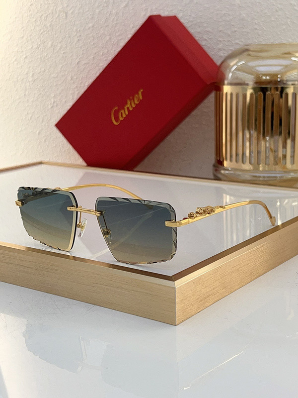 Cartier Sunglasses AAAA-6758