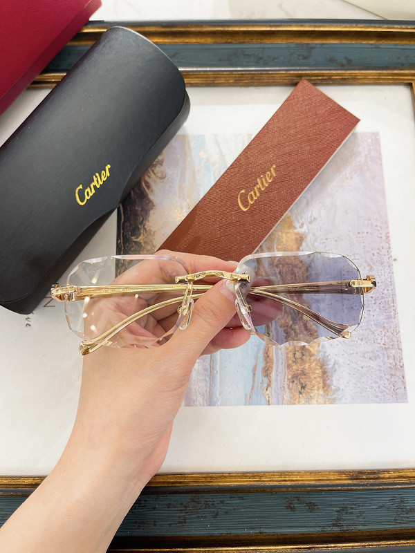 Cartier Sunglasses AAAA-5888