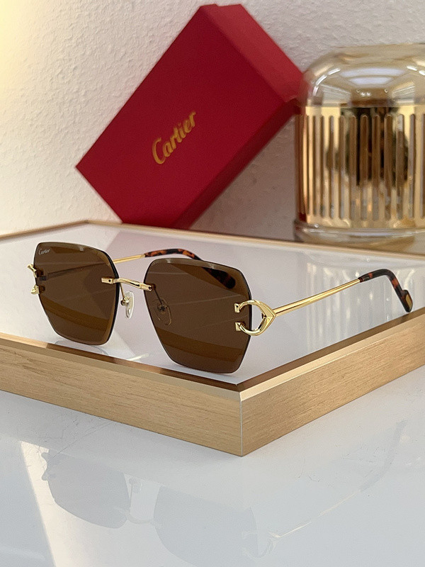 Cartier Sunglasses AAAA-6606