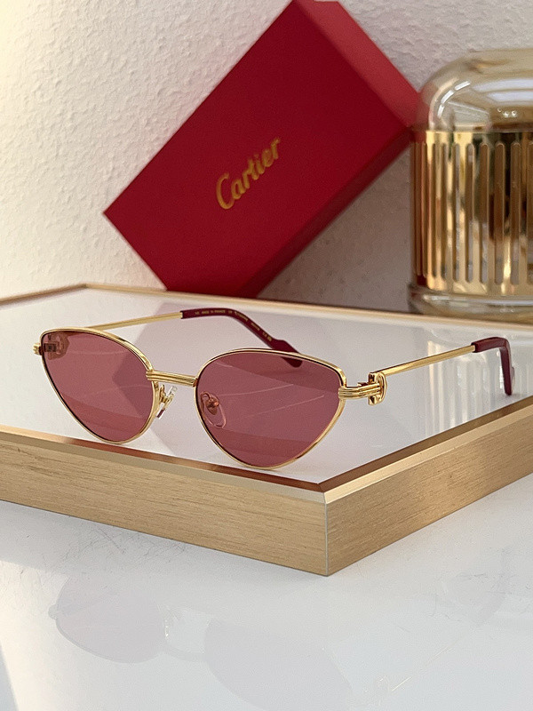 Cartier Sunglasses AAAA-6786
