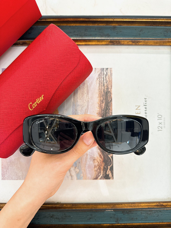 Cartier Sunglasses AAAA-6076