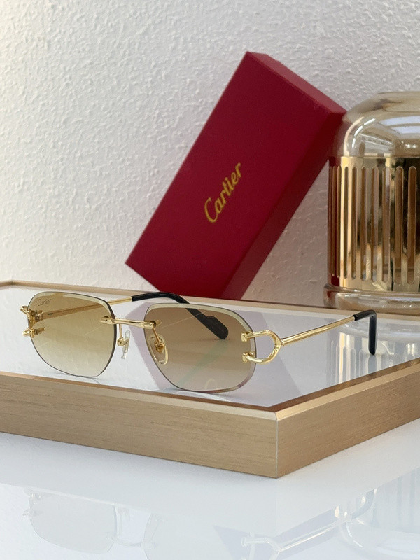 Cartier Sunglasses AAAA-6651