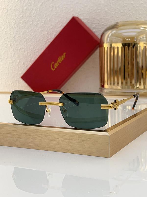 Cartier Sunglasses AAAA-6338