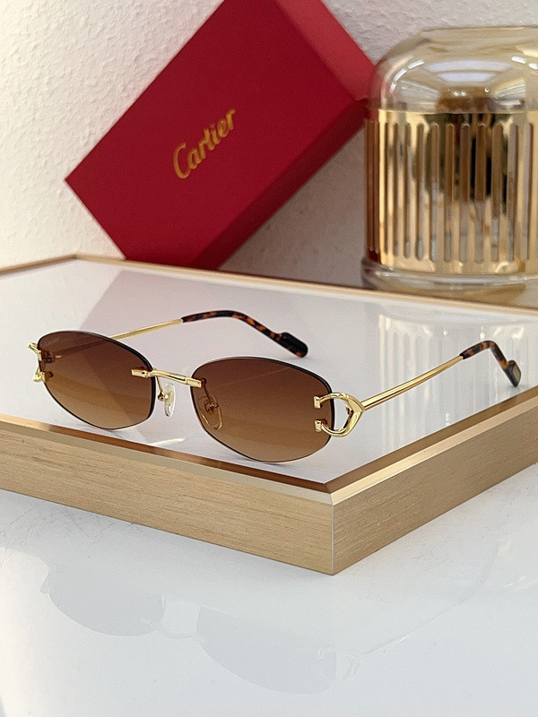 Cartier Sunglasses AAAA-6628