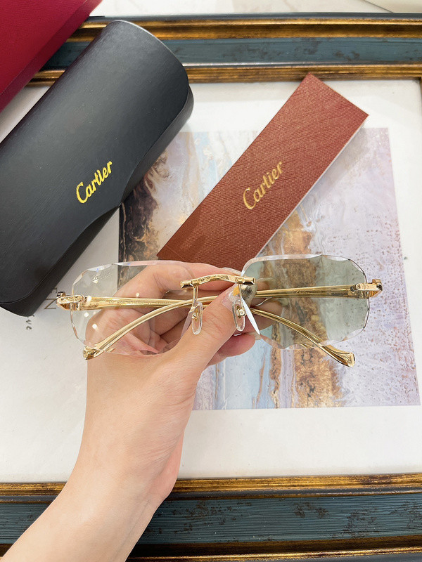 Cartier Sunglasses AAAA-5890