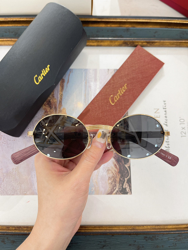 Cartier Sunglasses AAAA-5939