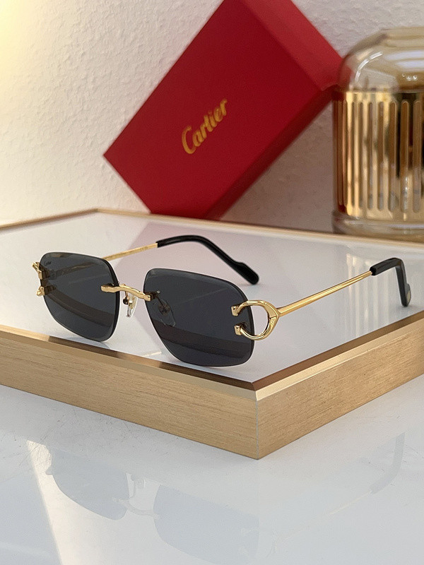 Cartier Sunglasses AAAA-6839