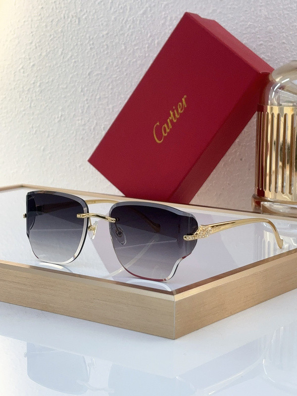 Cartier Sunglasses AAAA-6772