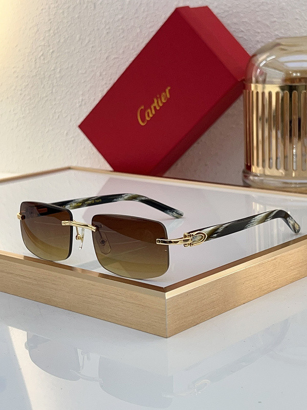 Cartier Sunglasses AAAA-6272