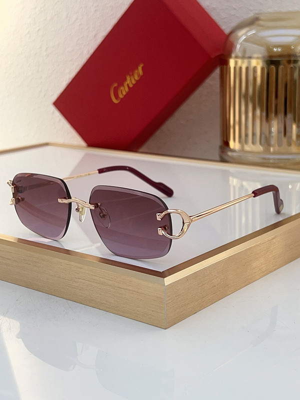 Cartier Sunglasses AAAA-6836