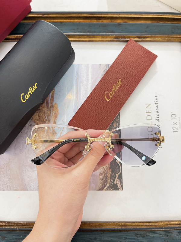 Cartier Sunglasses AAAA-6147