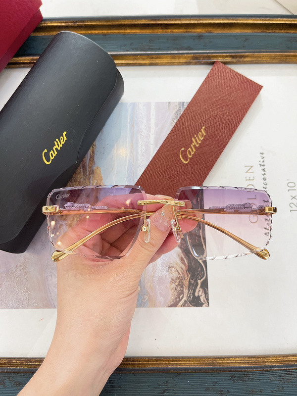 Cartier Sunglasses AAAA-6125