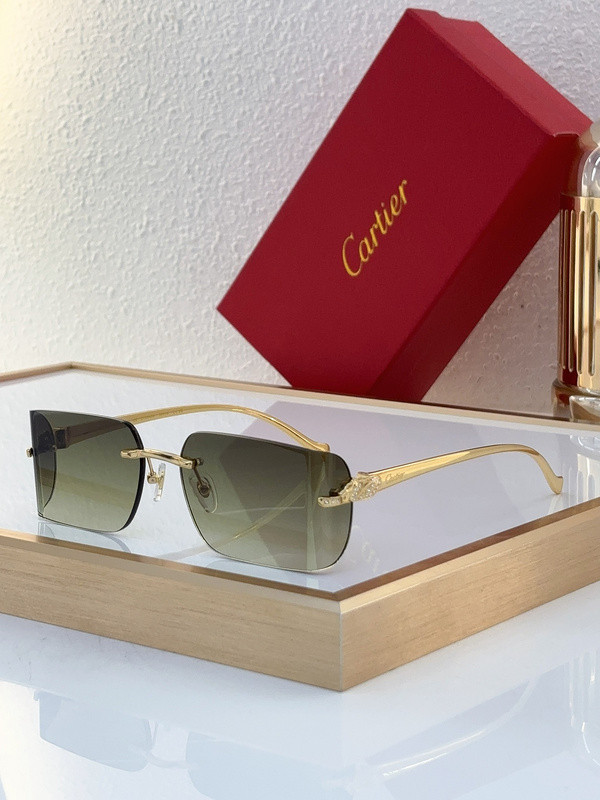 Cartier Sunglasses AAAA-6767