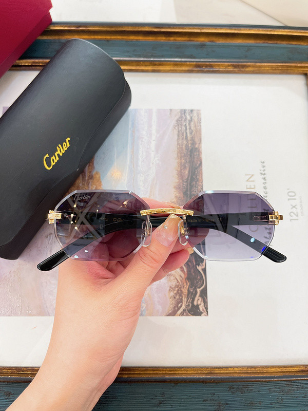 Cartier Sunglasses AAAA-6017