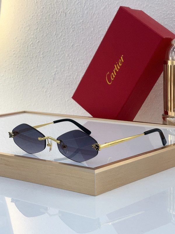 Cartier Sunglasses AAAA-6715