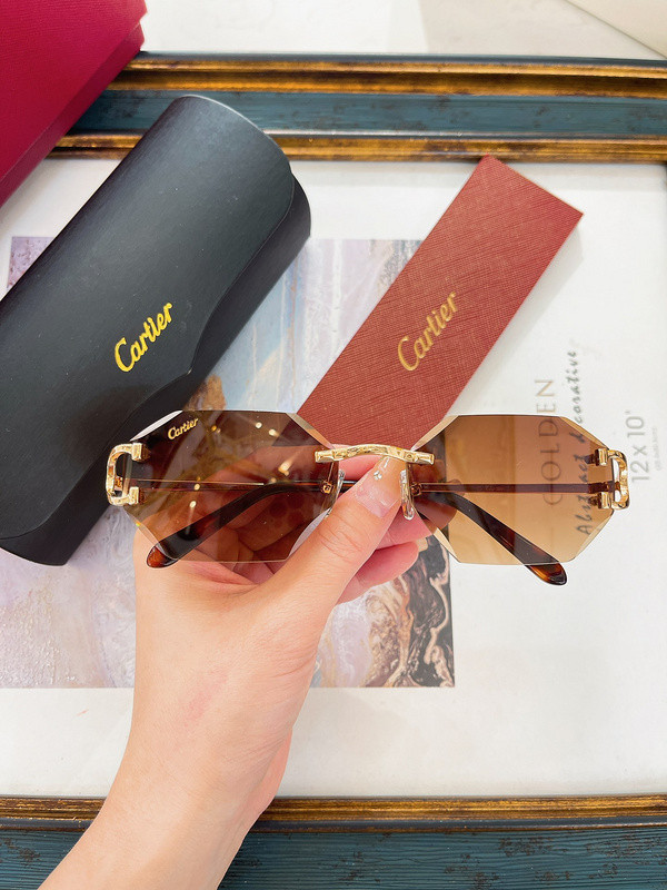 Cartier Sunglasses AAAA-5895