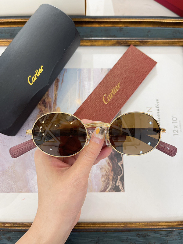 Cartier Sunglasses AAAA-5936