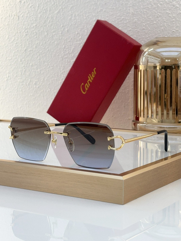 Cartier Sunglasses AAAA-6624