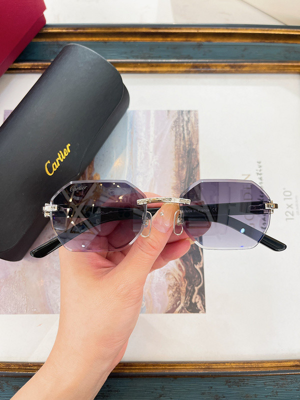 Cartier Sunglasses AAAA-6020