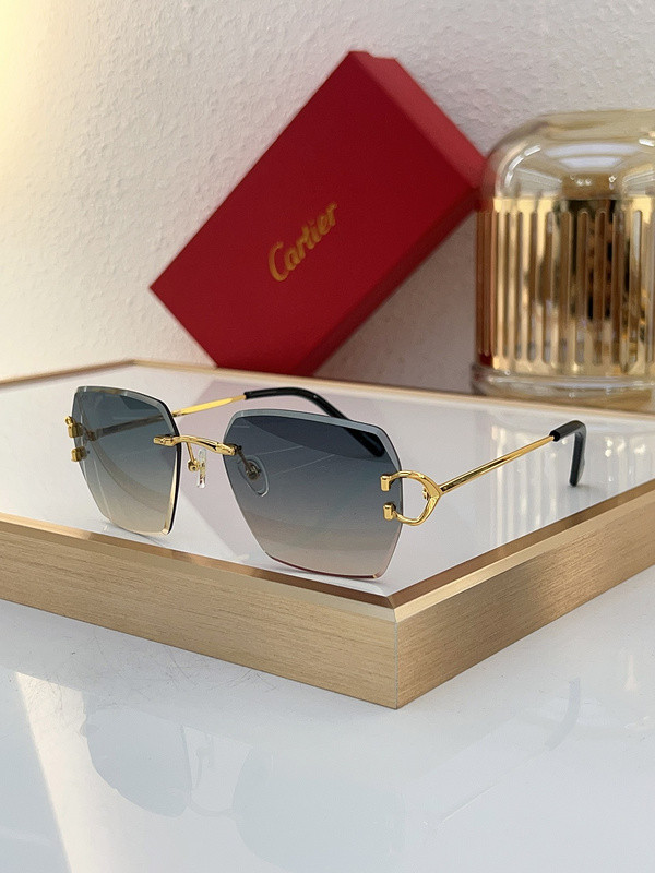 Cartier Sunglasses AAAA-6612