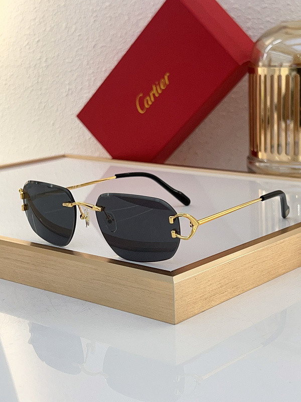 Cartier Sunglasses AAAA-6646