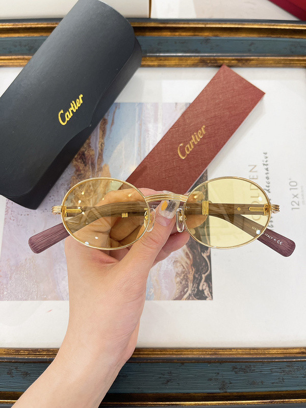 Cartier Sunglasses AAAA-5932