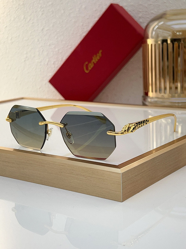 Cartier Sunglasses AAAA-6721