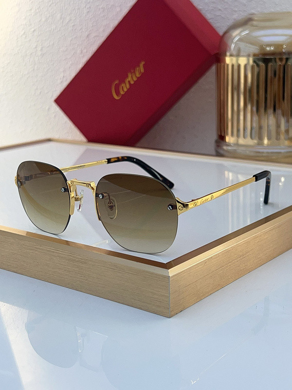 Cartier Sunglasses AAAA-6529