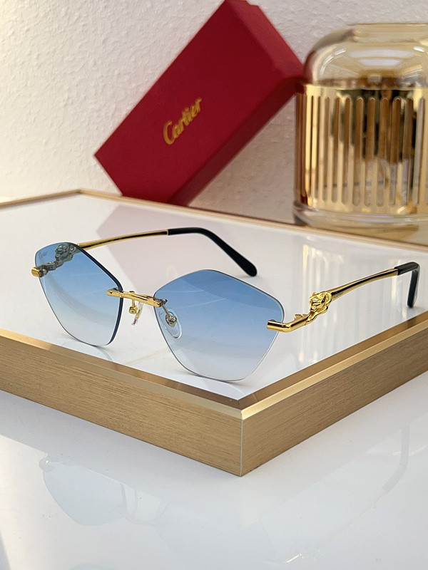 Cartier Sunglasses AAAA-6493