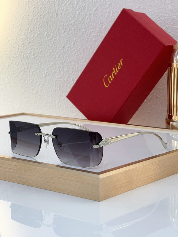 Cartier Sunglasses AAAA-6769