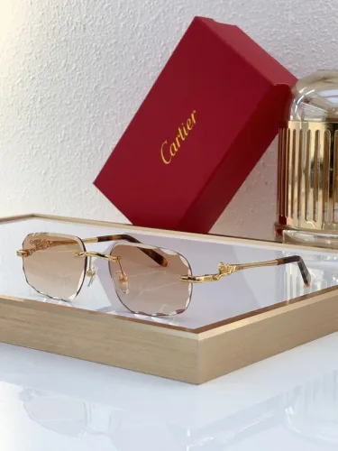 Cartier Sunglasses AAAA-6363