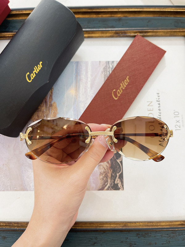 Cartier Sunglasses AAAA-6144