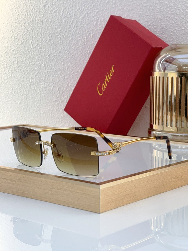 Cartier Sunglasses AAAA-6705