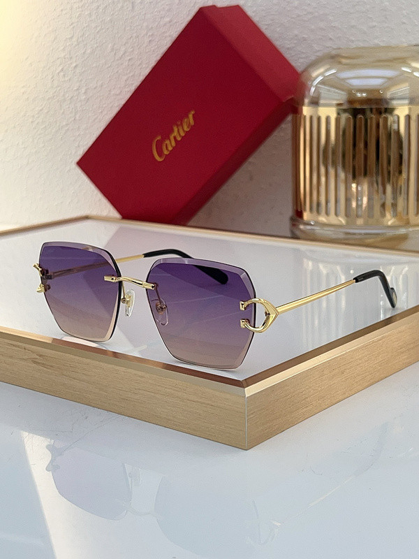 Cartier Sunglasses AAAA-6605