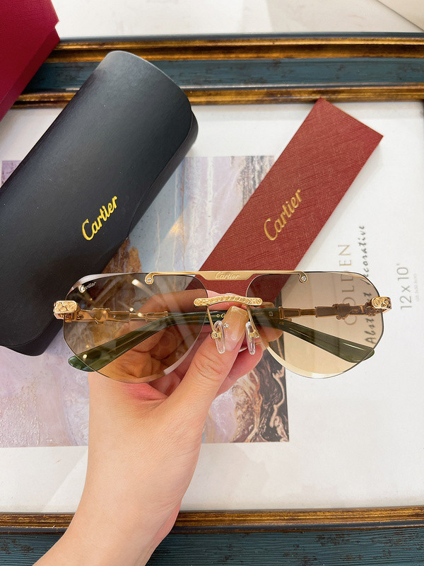 Cartier Sunglasses AAAA-6192