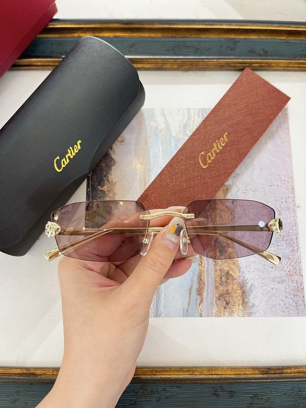 Cartier Sunglasses AAAA-6093