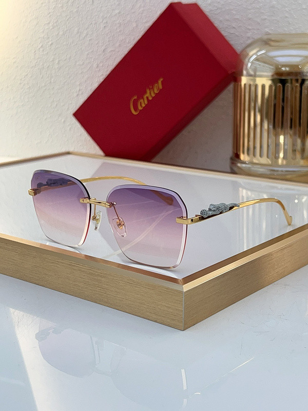 Cartier Sunglasses AAAA-6760