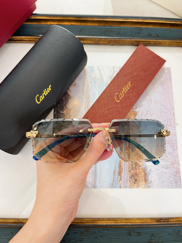 Cartier Sunglasses AAAA-6116