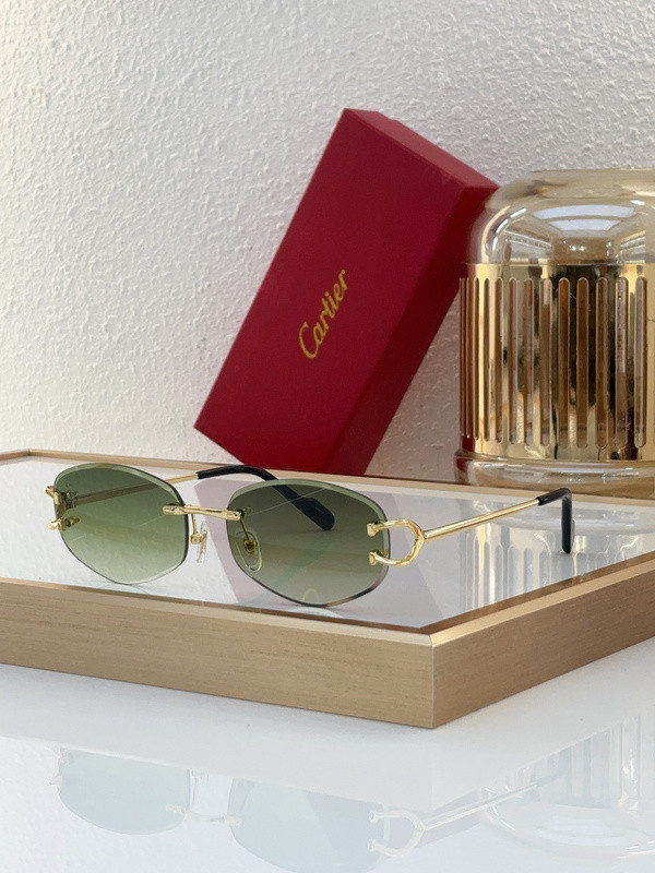 Cartier Sunglasses AAAA-6635