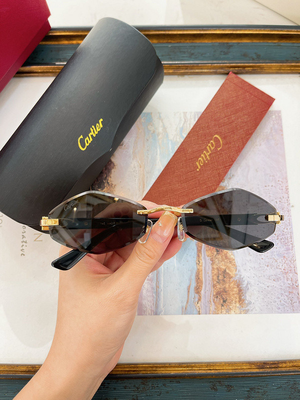 Cartier Sunglasses AAAA-6199