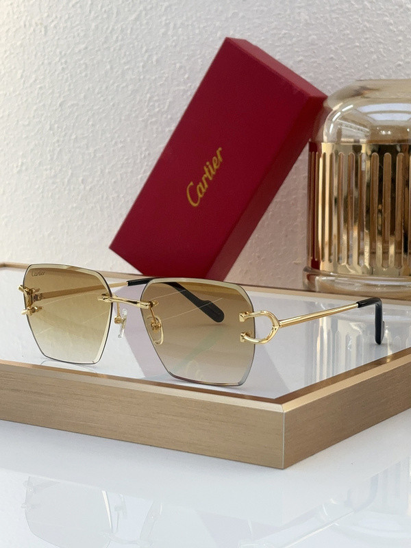 Cartier Sunglasses AAAA-6623