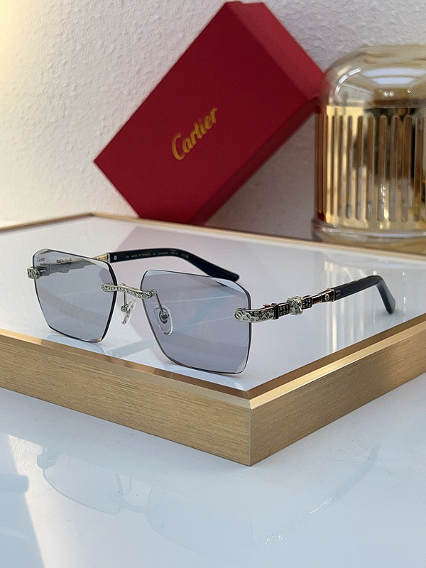 Cartier Sunglasses AAAA-6842