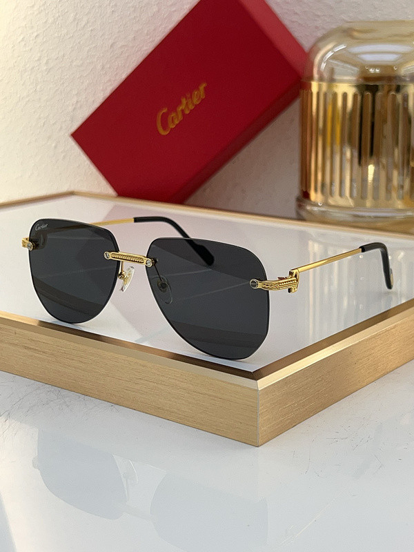 Cartier Sunglasses AAAA-6736